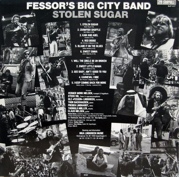 Fessor's Big City Band : Stolen Sugar (LP, Album)