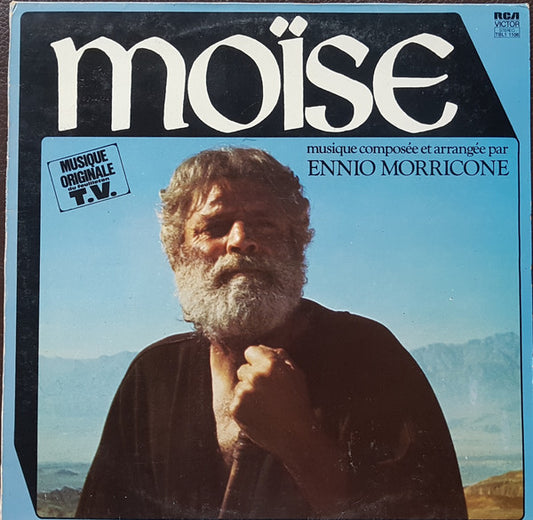 Ennio Morricone : Moïse (Musique Originale Du Feuilleton T.V.) (LP, RE)