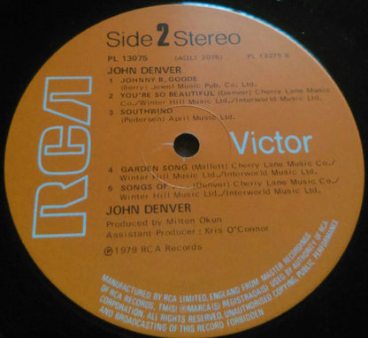 John Denver : John Denver (LP, Album)