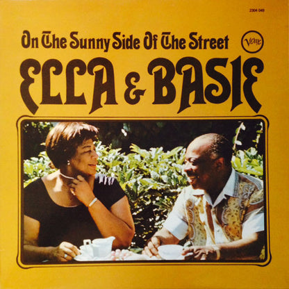 Ella Fitzgerald & Count Basie : On The Sunny Side Of The Street (LP, Album, RE)