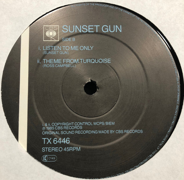 Sunset Gun : How Can You Mend A Broken Heart (12")