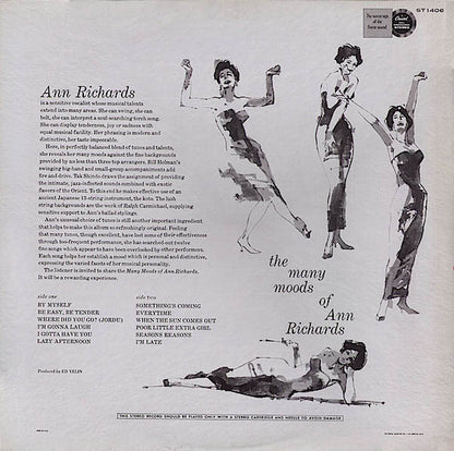 Ann Richards : The Many Moods Of Ann Richards (LP, Album)