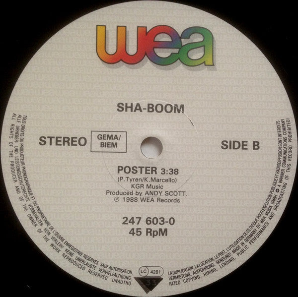 Sha-Boom : R.O.C.K. (12")