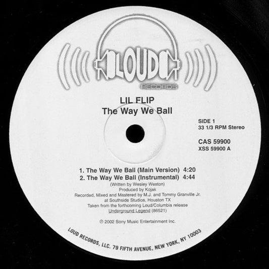 Lil' Flip : The Way We Ball (12")