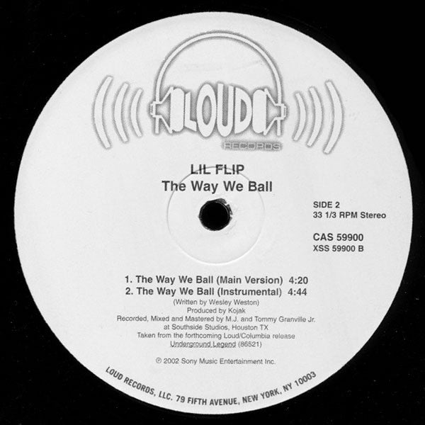 Lil' Flip : The Way We Ball (12")