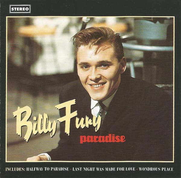 Billy Fury : Paradise (CD, Comp)