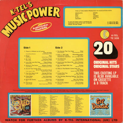 Various : Music Power (LP, Comp, Ltd)