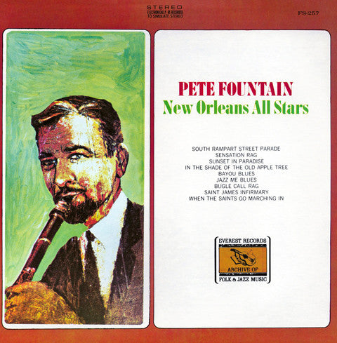 Pete Fountain : New Orleans All Stars (LP, Album)