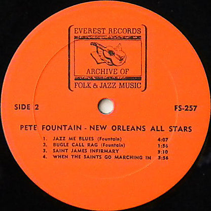 Pete Fountain : New Orleans All Stars (LP, Album)