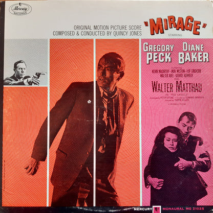 Quincy Jones : Mirage (Original Motion Picture Score) (LP, Mono)