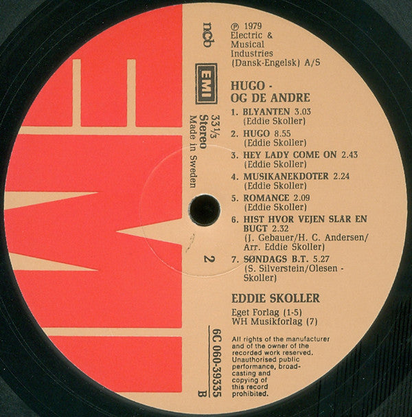 Eddie Skoller : Hugo - Og De Andre (LP)