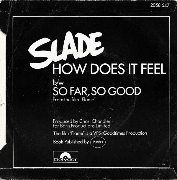 Slade : How Does It Feel (7", Single, Tan)