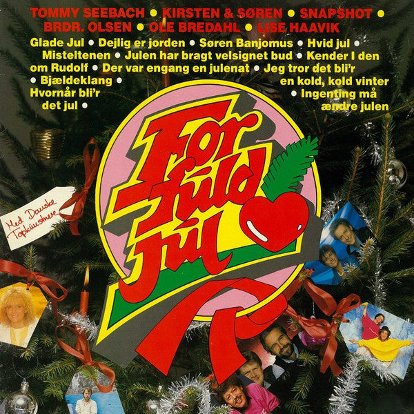 Various : For Fuld Jul (LP, Comp)