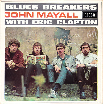 John Mayall With Eric Clapton : Blues Breakers (LP, Album, RP)