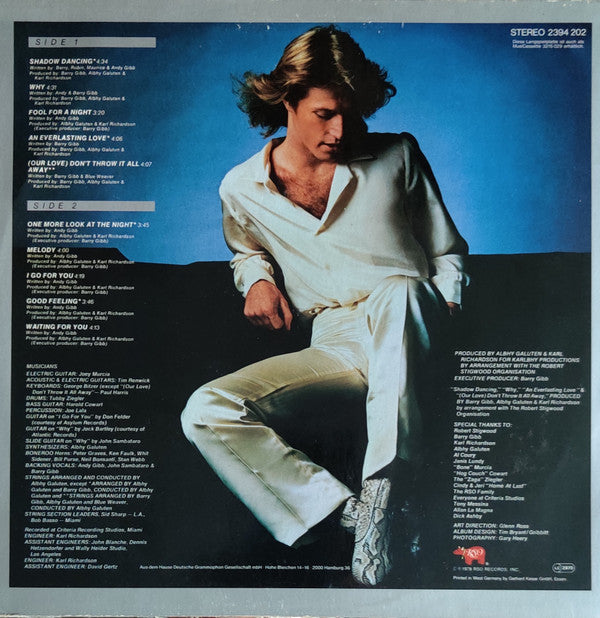 Andy Gibb : Shadow Dancing (LP, Album)