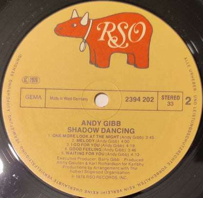 Andy Gibb : Shadow Dancing (LP, Album)