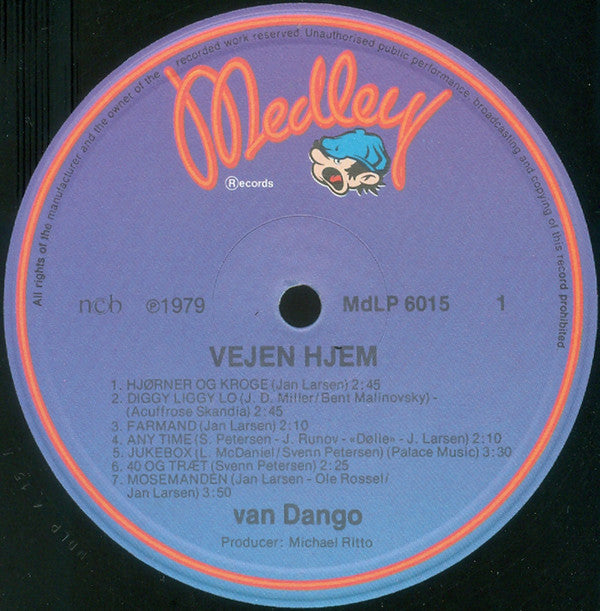 van Dango : Vejen Hjem (LP, Album)