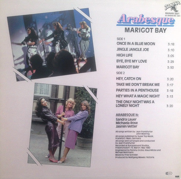 Arabesque : Marigot Bay (LP, Album)