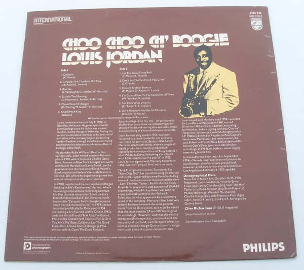 Louis Jordan : Choo Choo Ch' Boogie (LP, RE)