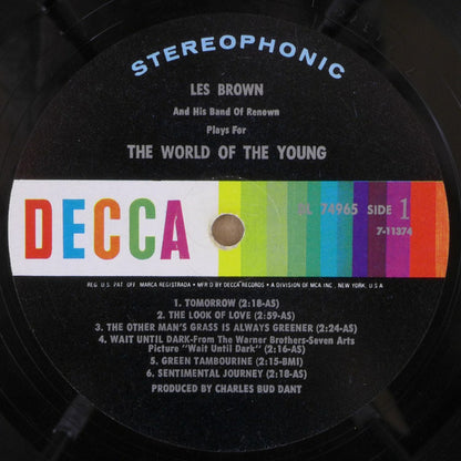 Les Brown And His Band Of Renown : Plays For The World Of The Young (LP, Album)