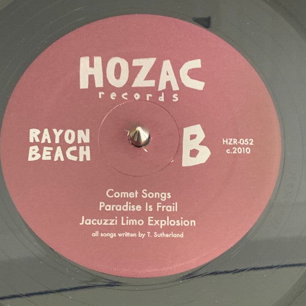 Rayon Beach : The Memory Teeth EP (12", EP, Pur)