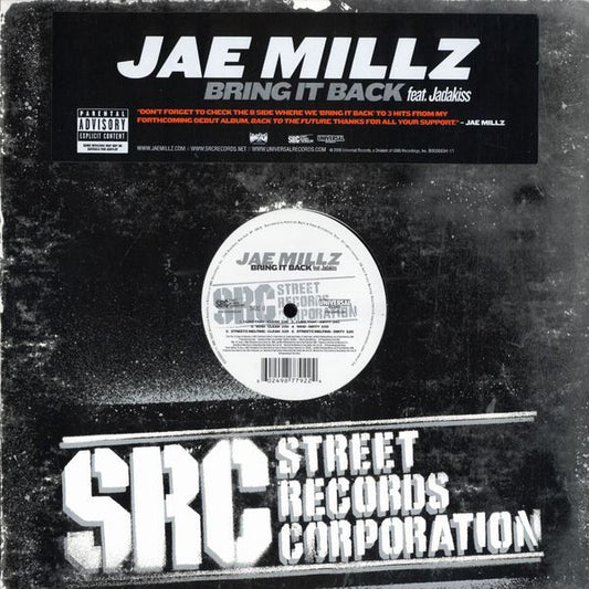 Jae Millz : Bring It Back (12")