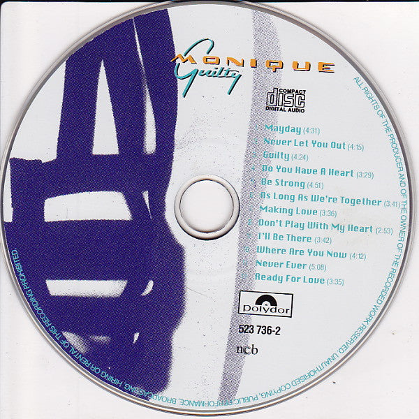 Monique (19) : Guilty (CD, Album)