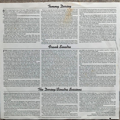 Tommy Dorsey & Frank Sinatra : The Dorsey / Sinatra Sessions Vol. 2 (July 17, 1940 - May 28, 1941) (2xLP, Comp)