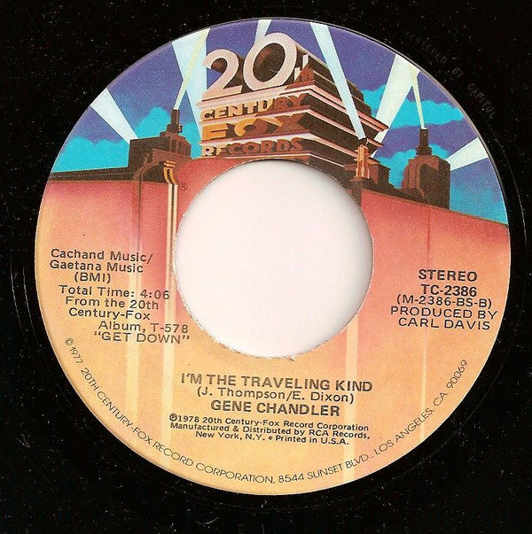 Gene Chandler : Get Down (7", Single)