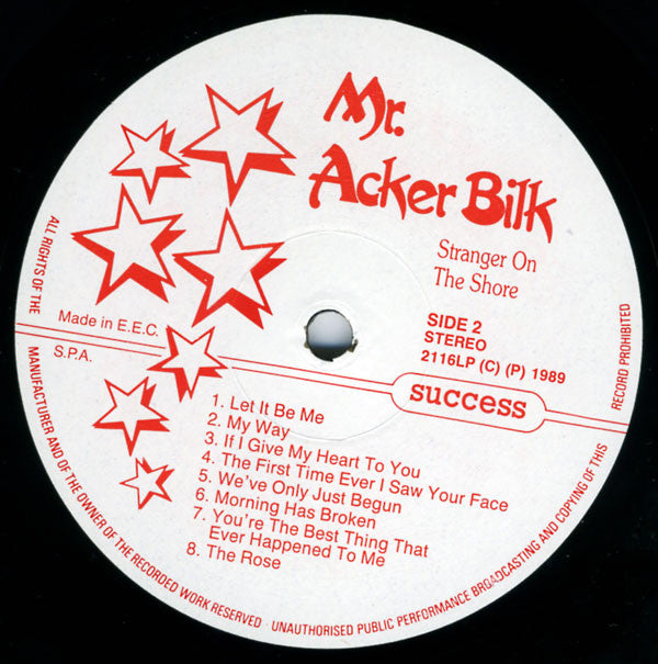 Acker Bilk : Stranger On The Shore (LP, Comp)