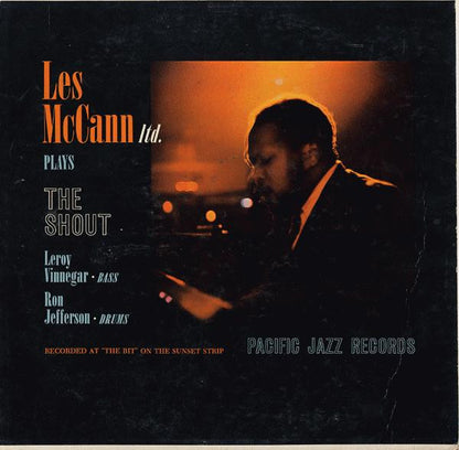 Les McCann Ltd. : The Shout (LP, Album, Mono)