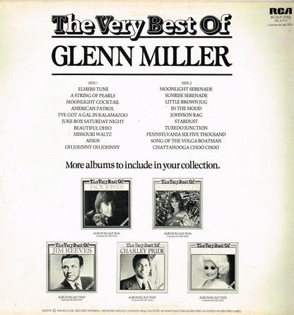 Glenn Miller : The Very Best Of Glenn Miller (LP, Comp, Mono)