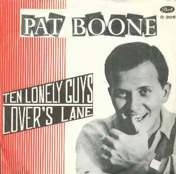 Pat Boone : Ten Lonely Guys (7", Single)