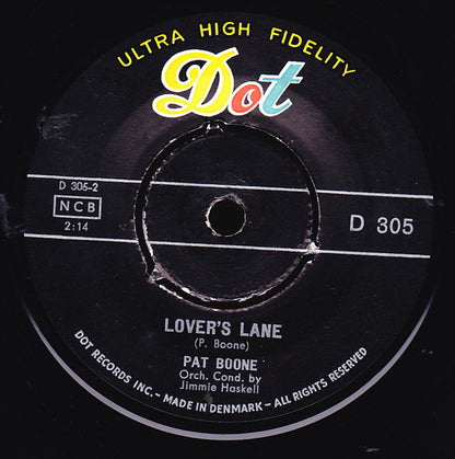 Pat Boone : Ten Lonely Guys (7", Single)