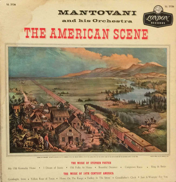 Mantovani And His Orchestra : The American Scene (LP)