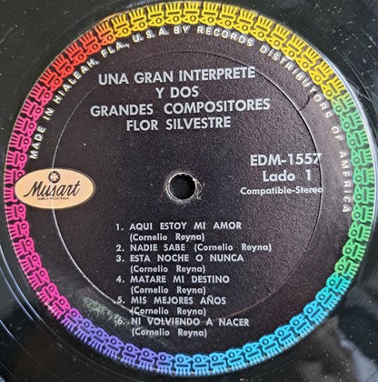 Flor Silvestre : Una Gran Intérprete Y Dos Grandes Compositores (LP, Album)