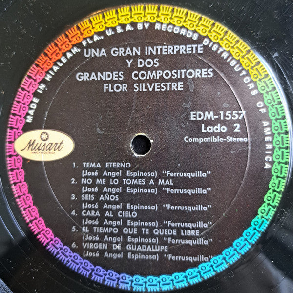 Flor Silvestre : Una Gran Intérprete Y Dos Grandes Compositores (LP, Album)