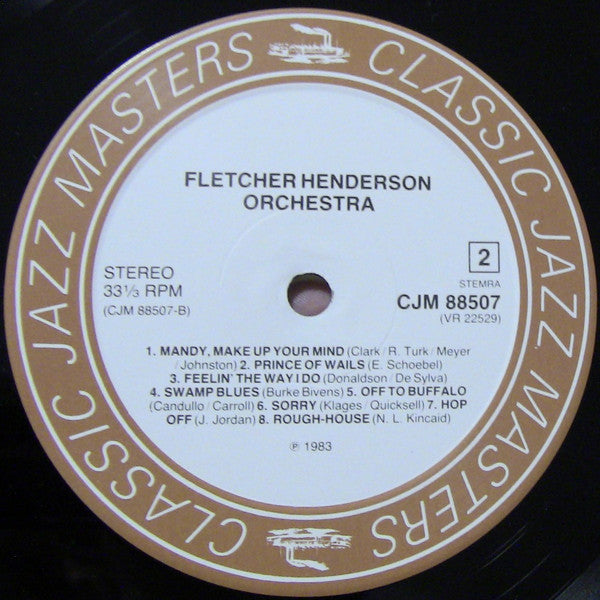 Fletcher Henderson And His Orchestra With Louis Armstrong & Coleman Hawkins : Fletcher Henderson Orchestra With Louis Armstrong & Coleman Hawkins 1923-1927 (LP, Comp)