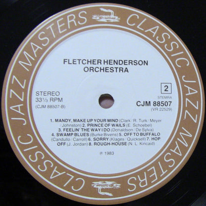 Fletcher Henderson And His Orchestra With Louis Armstrong & Coleman Hawkins : Fletcher Henderson Orchestra With Louis Armstrong & Coleman Hawkins 1923-1927 (LP, Comp)