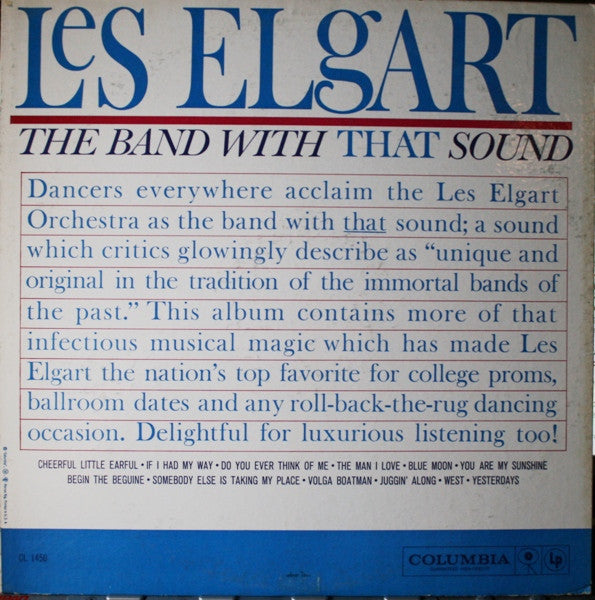 Les Elgart : The Band With That Sound (LP, Album, Mono)