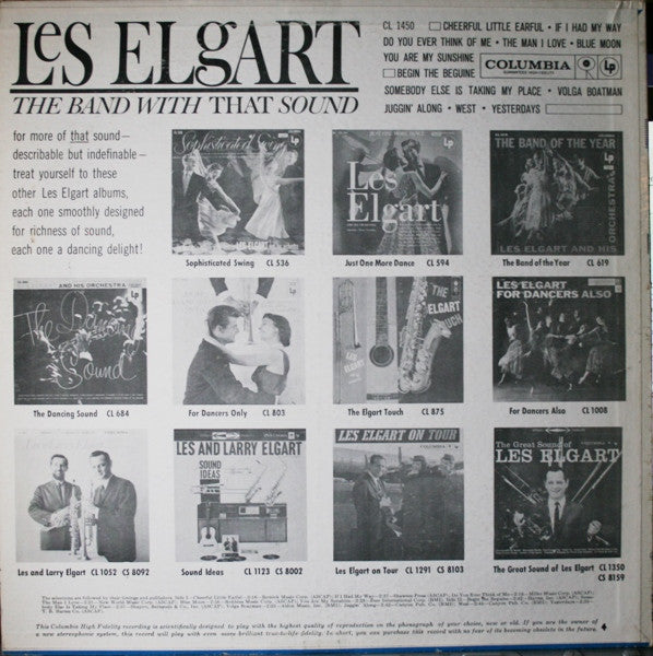 Les Elgart : The Band With That Sound (LP, Album, Mono)