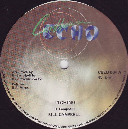 Bill Campbell (3) : Itching (12")