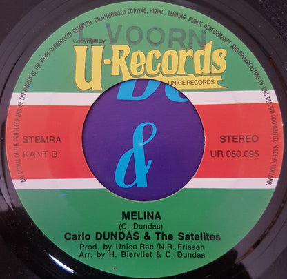 Carlo Dundas & The Satellite (2) : Melina (7")