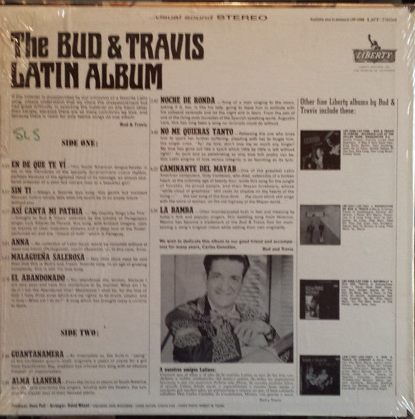 Bud And Travis : The Bud & Travis Latin Album (LP, Album)