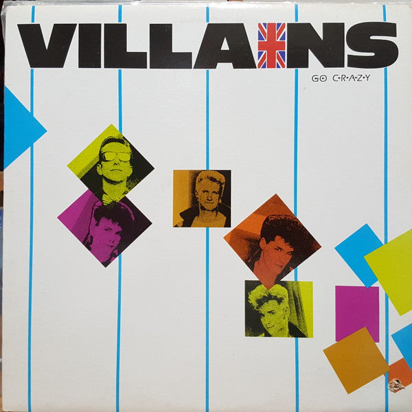 Villains (4) : Go Crazy (LP, Album)