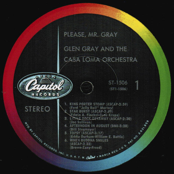 Glen Gray & The Casa Loma Orchestra : Please, Mr. Gray... (LP, Album)