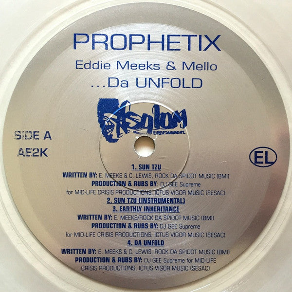 Prophetix - Eddie Meeks & Mello : ...Da Unfold (12", Cle)