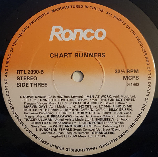 Various : Chart Runners Part 2 (LP, Album, Comp)