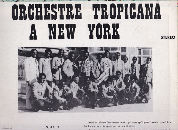 Orchestre Tropicana : A New York (LP, Album)