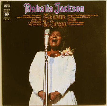 Mahalia Jackson : Welcome To Europe (LP, Comp)